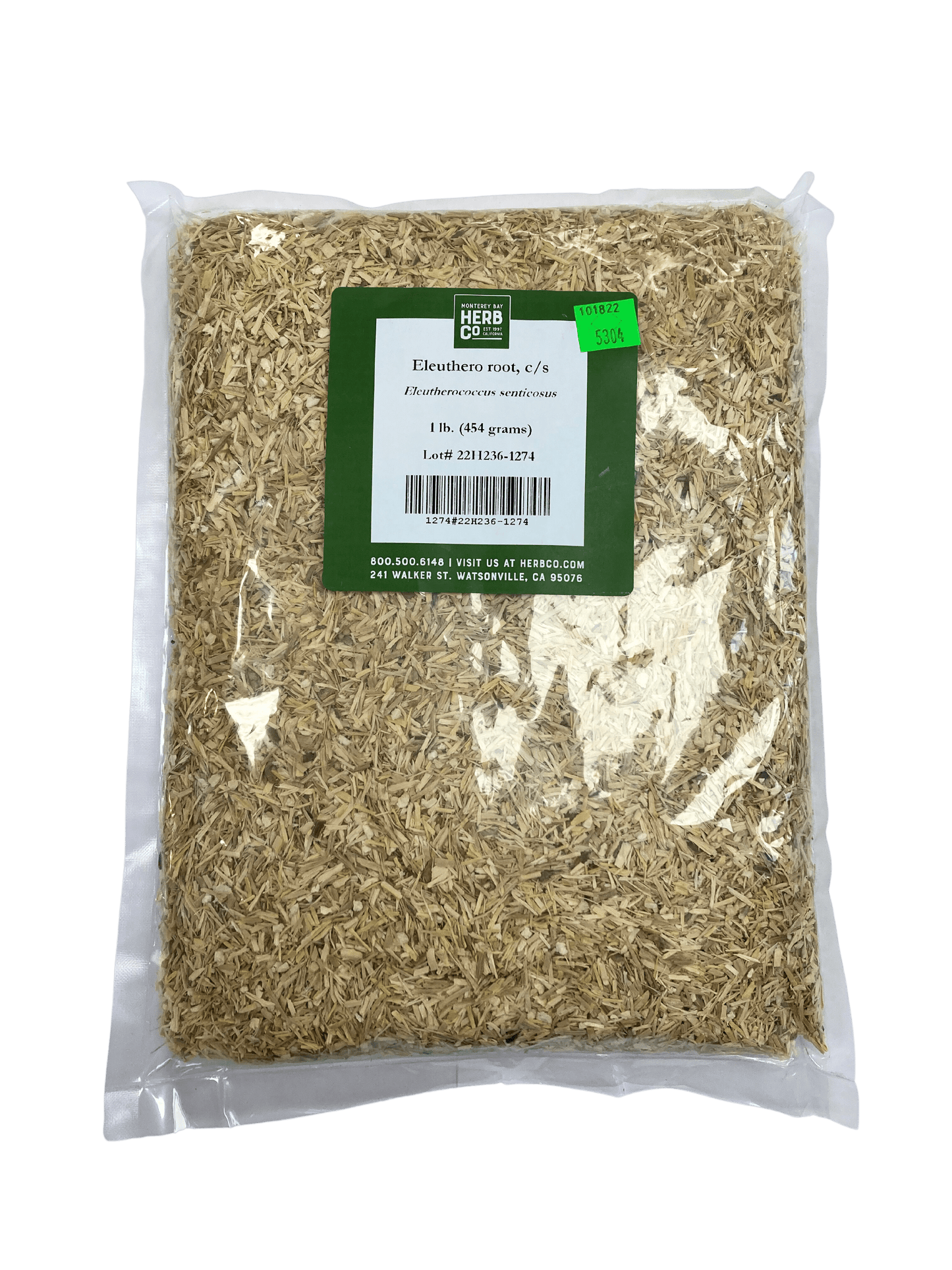 Siberian Ginseng Root - Eleuthero, Cut & Sifted - Korvel