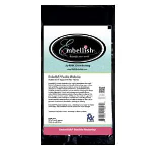 Embellish Fusible Underlay - Negro 30" x 3 yardas