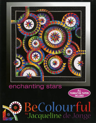 Enchanting Stars Quilt Pattern by Jacqueline de Jonge