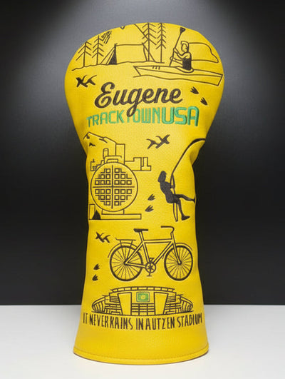 Track Town USA Golf Headcover - Inspired by Eugene