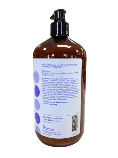 Everyone Nourishing Lavender Aloe Lotion - 32oz Hydrating Bliss - Korvel