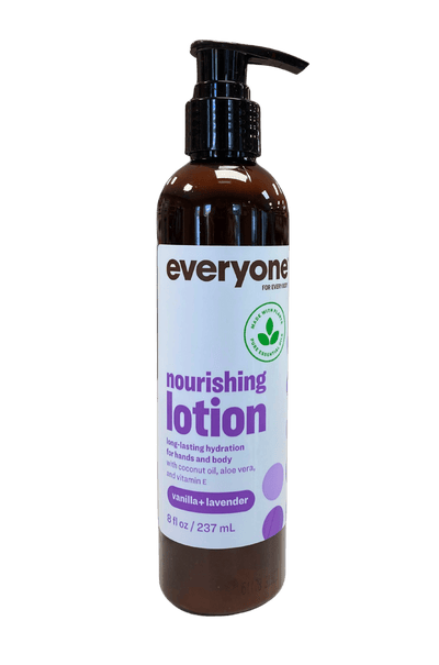 Everyone's Nourishing Lotion - Vanilla Lavender, 8oz - Korvel