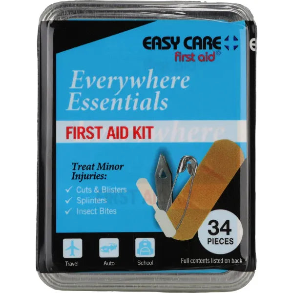 Kit de Esenciales de Primeros Auxilios Easy Care Everywhere – 34 Piezas