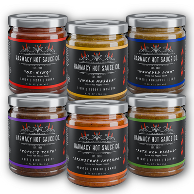 The Black Curtain - Extra Hot Variety Pack