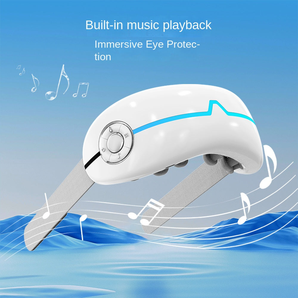 Eye Care Instrument Humidifying Steam Moisturizing Eye Massager Eye Mask Heat Vibration Children's Eye Massager - Korvel