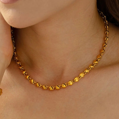 18K Gold-Plated Copper Necklace - Korvel