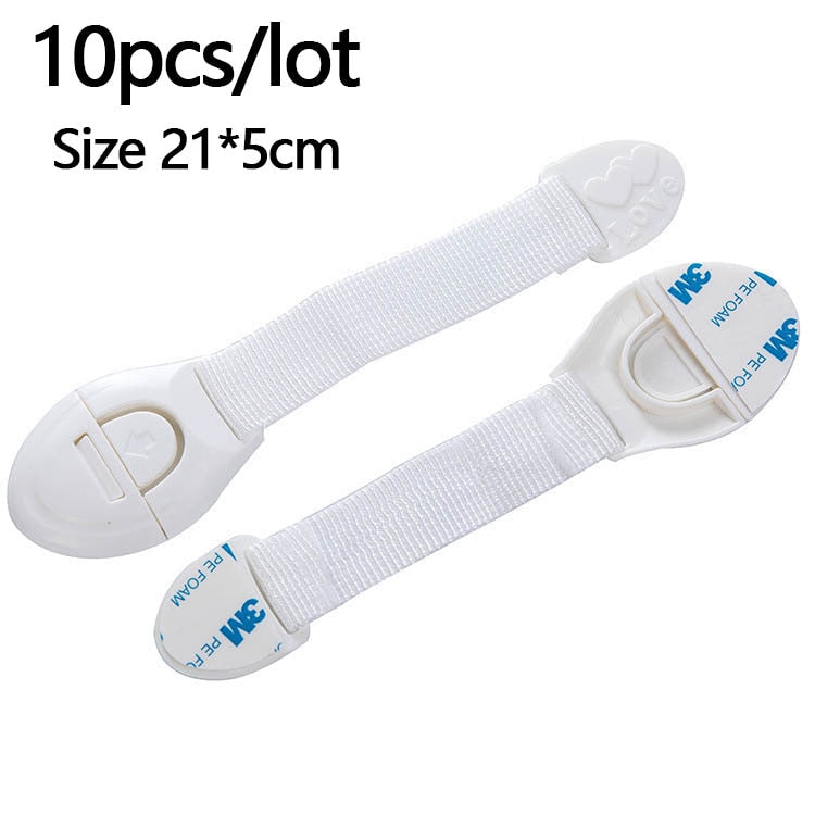 Verrous de sécurité créatifs pour bébés - Pack de 5 ou 10