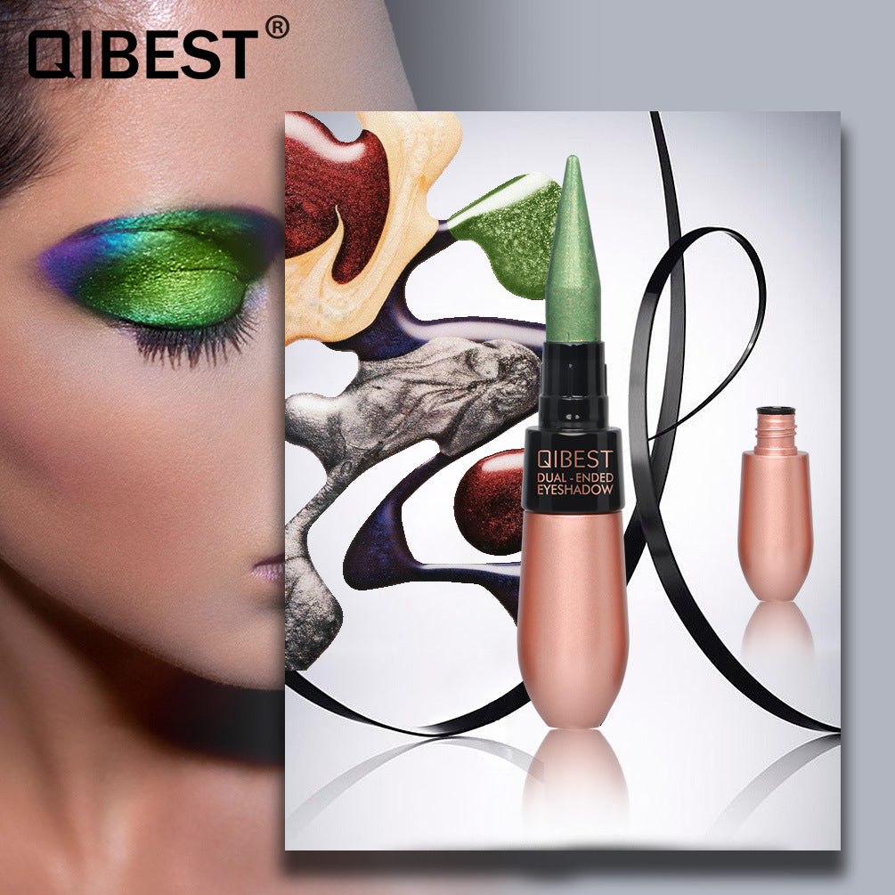QIBEST Crayon Eyeliner et Ombre à Paupières Double Usage
