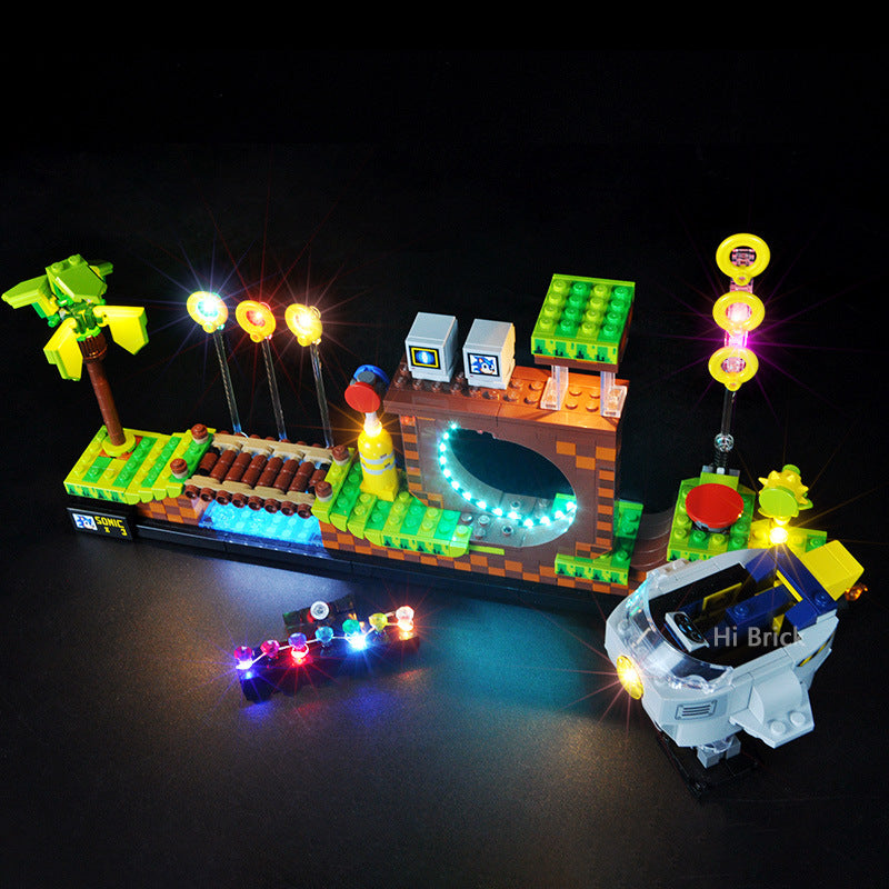 Kit de Iluminación LED para el Set LEGO 21331 Sonic Hedgehog