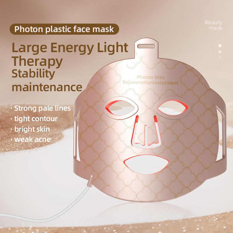 Mascarilla de Silicona LED de 8 Colores para el Cuidado de la Piel