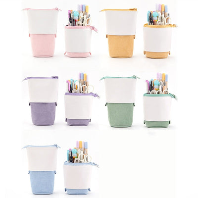 Kawaii Retractable Pencil Case - Stylish Storage for School