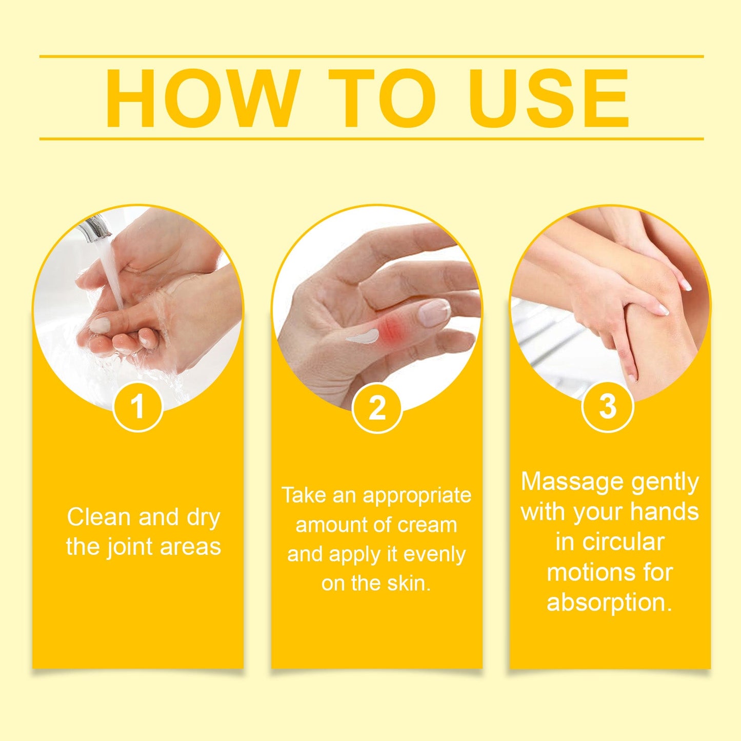 Premium Bee Venom Joint Care Cream for Moisturizing Relief