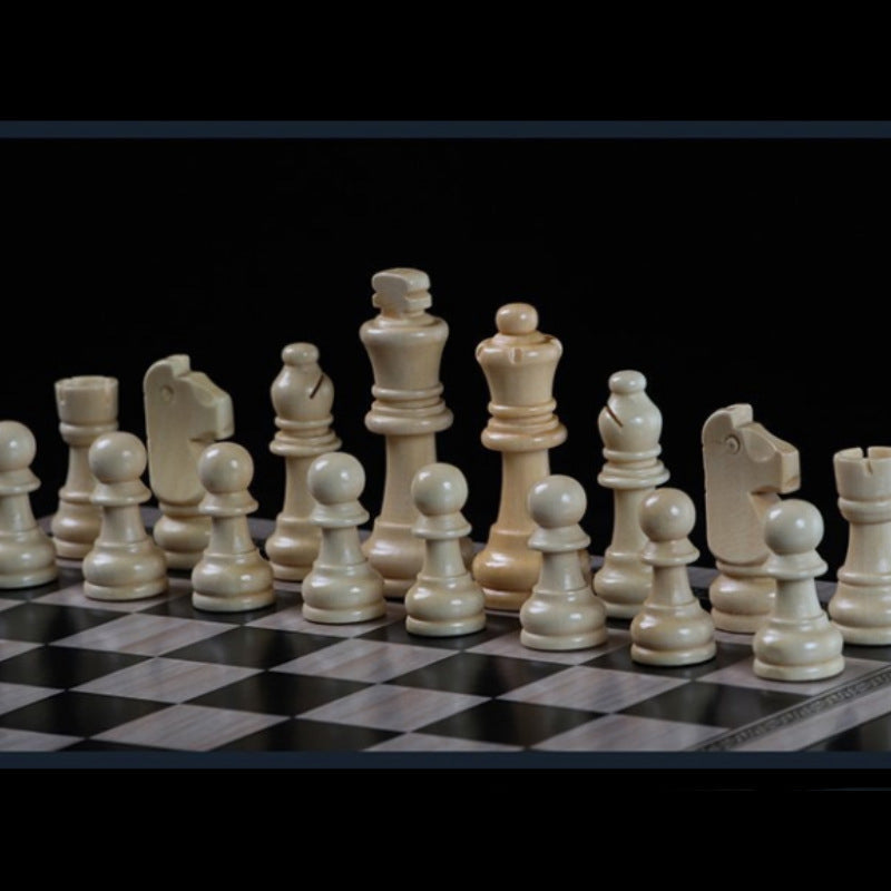 Premium Solid Wood Chess Set for Adults and Children