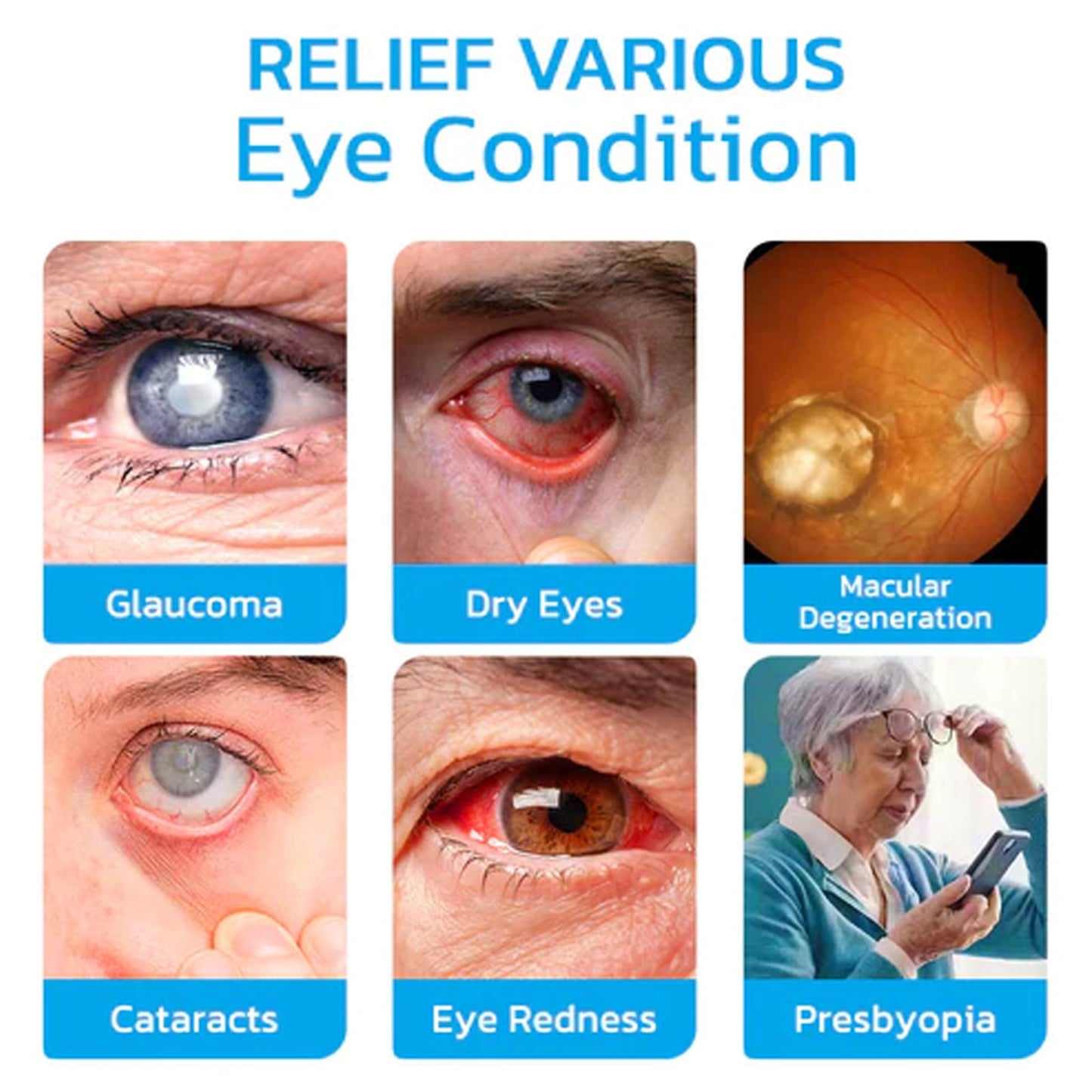 Eye Massage Roller Relieves Eye Discomfort Blur Moisturizes Eye Area Massage Roller - Korvel