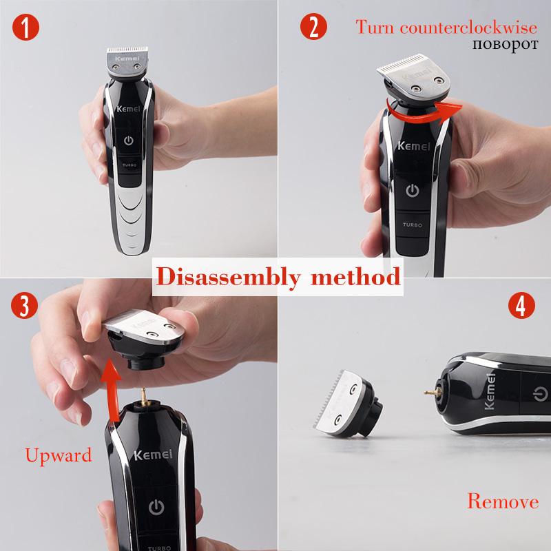 Rechargeable Multifunctional Electric Hair Clipper & Trimmer