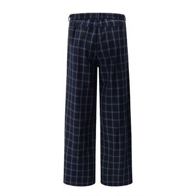 Street Trend Retro Plaid Casual Pants for Men