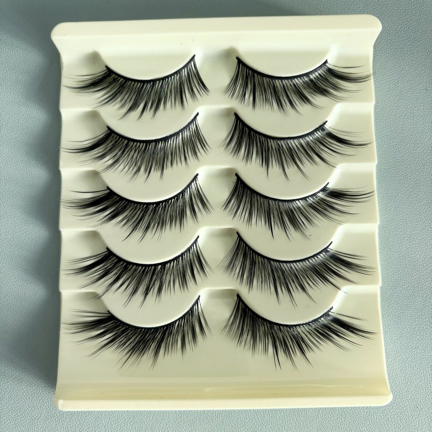 Cartoon Bushy Black Terrier Big Devil False Eyelashes Whole Piece Barbie Eyelashes Natural Little Devil - Korvel