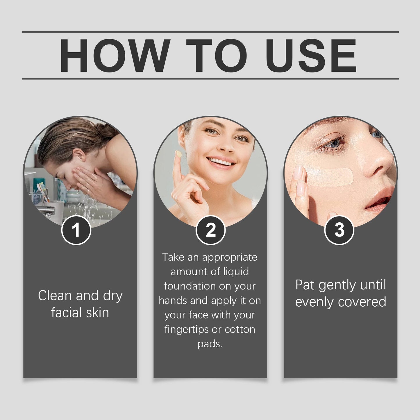 Moisture Concealer Foundation, Long-Lasting Moisturizing And Refreshing Moisturizing Light Skin Care Foundation - Korvel