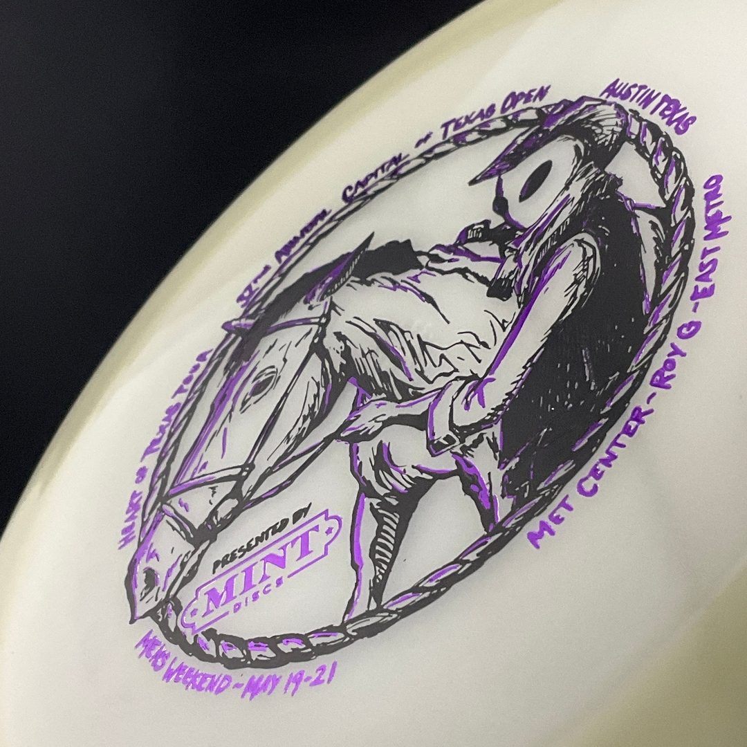 Nocturnal Longhorn - Second Run Glow Disc Golf Driver