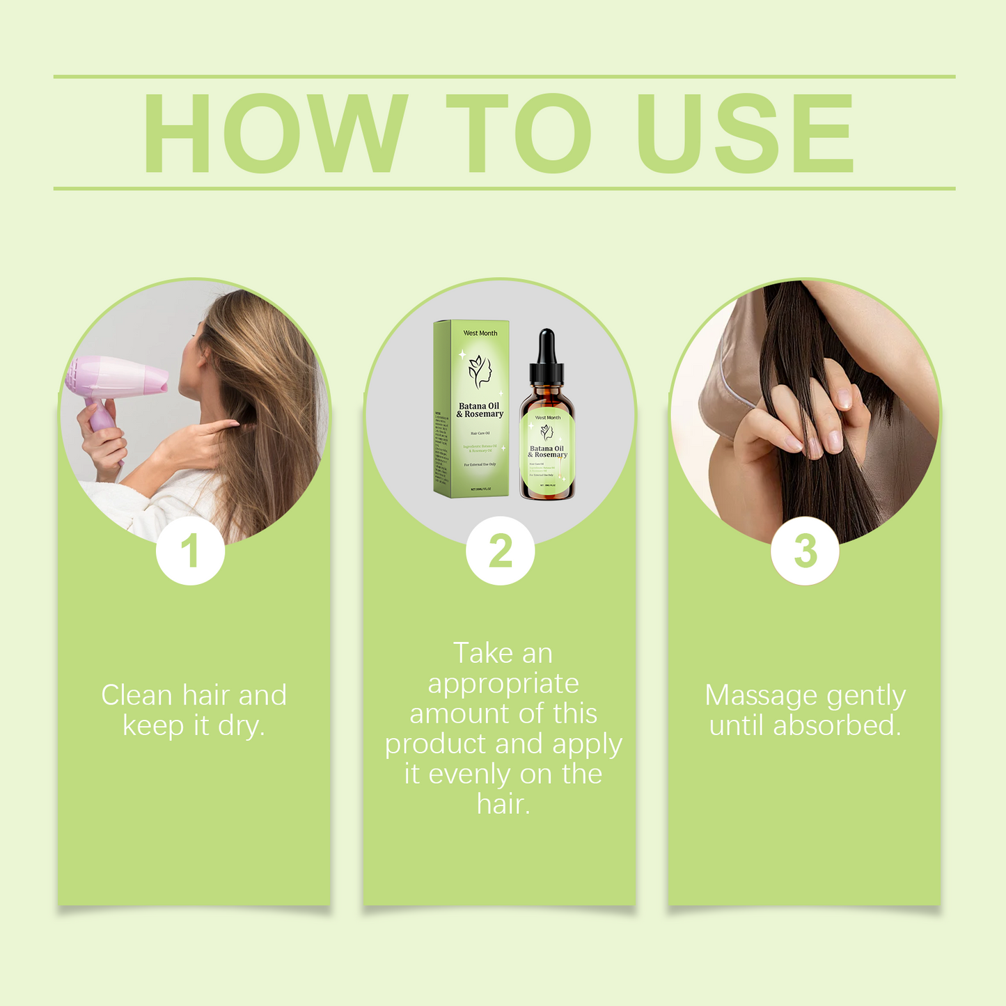 Rosemary Essential Oil For Hair Care Is Strong, Smooth, Straight And Curly, Nourishing And Growing Hair Care Essential Oil - Korvel