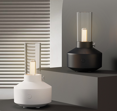 Candlelight Aromatherapy Machine USB Plug in Desktop Atmosphere Candlelight Aromatherapy Humidifier - Korvel