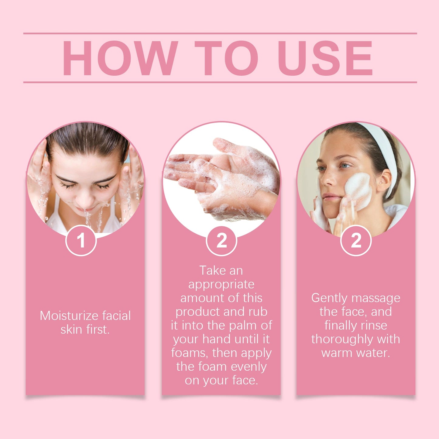 Deep Moisturizing Cleanser Clean Face Moisturizing Moisturizing Non-Tight Soothing Skin Cleanser - Korvel