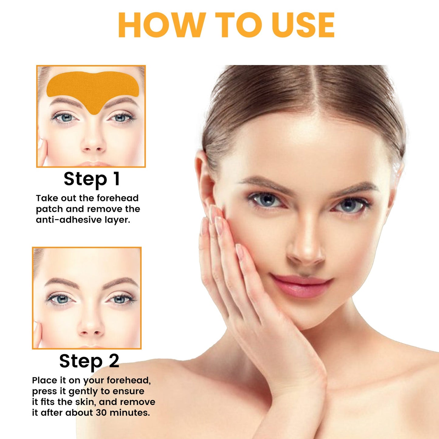 Forehead Wrinkle Patch for Smoother Skin