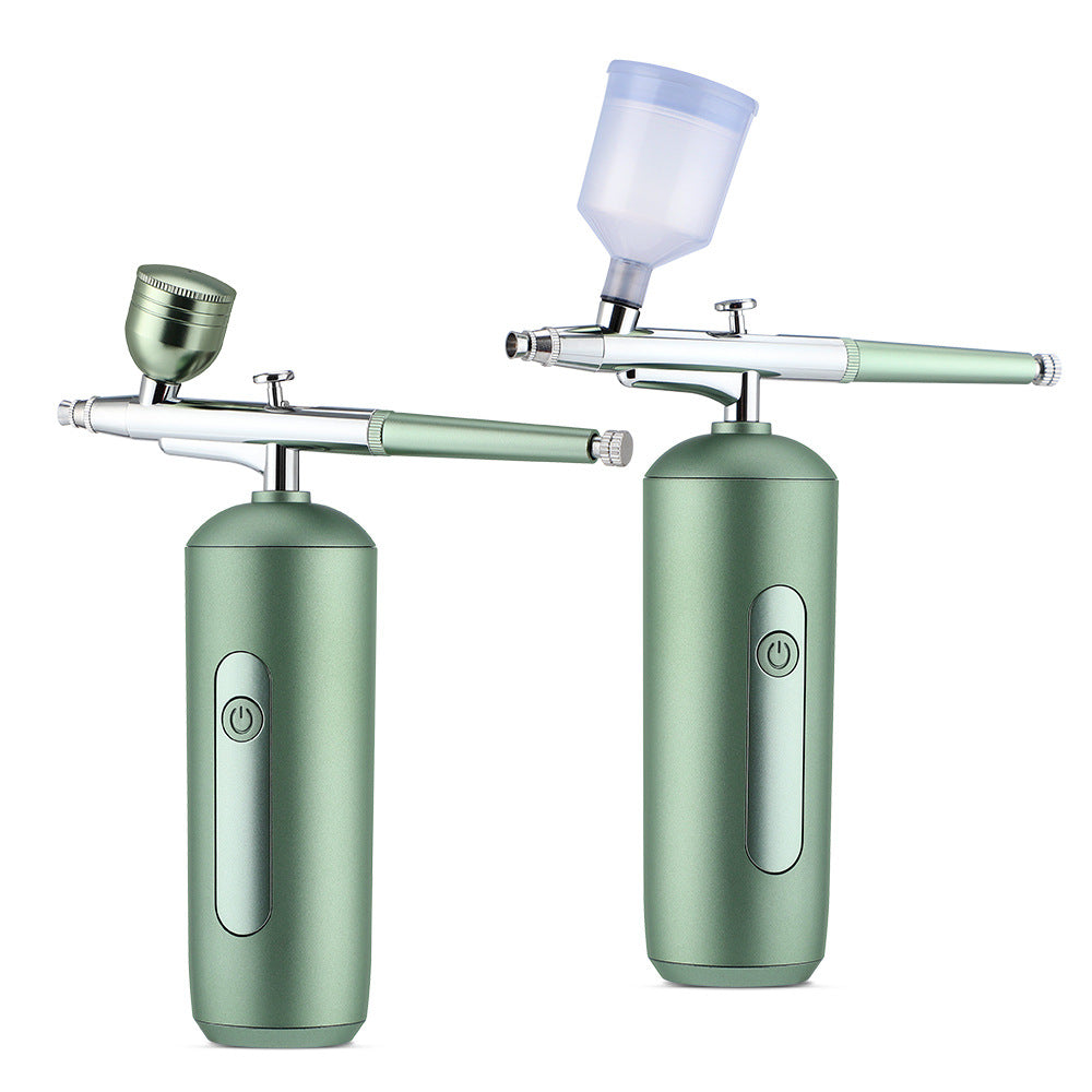 2-Speed High-Pressure Oxygen Injection Device Hydration Spray Household Hydration Device Portable Handheld Beauty Instrument Facial Introduction Device - Korvel