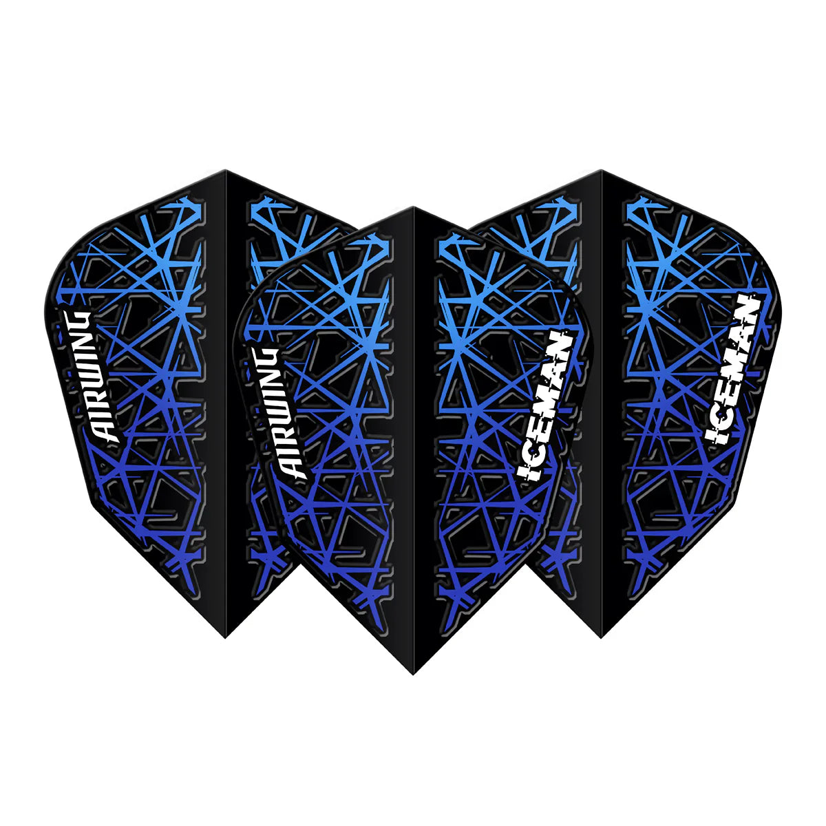 Airwing Gerwyn Price Vuelo de Dardos Moldurado Azul V-Standard