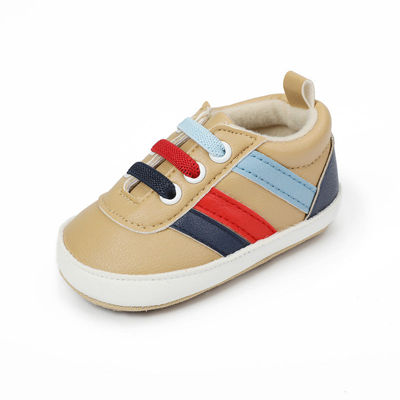 Baby Boy Toddler Shoes Baby Step Shoes Spring And Autumn Anti-Fall Shoes Indoor Baby Shoes - Korvel