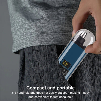 Premium Electric Nose Hair Trimmer with USB Charging
