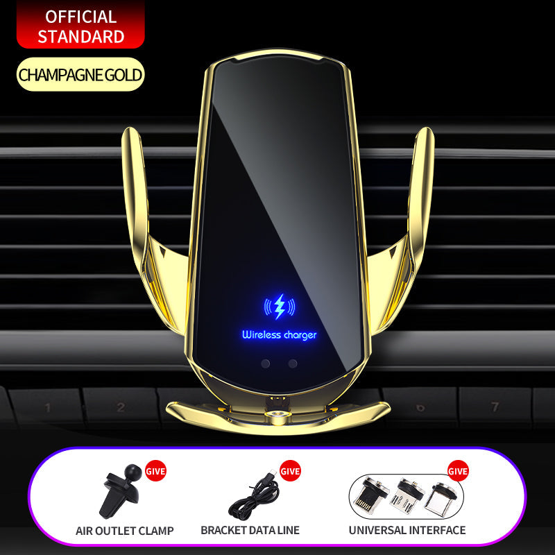 Support de téléphone de voiture à chargement sans fil Q3 - Support d'induction 15W
