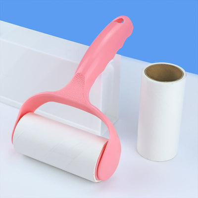 Tearable adhesive paper roll dust removal adhesive roller adhesive paper household pet hair and clothing remover - Korvel