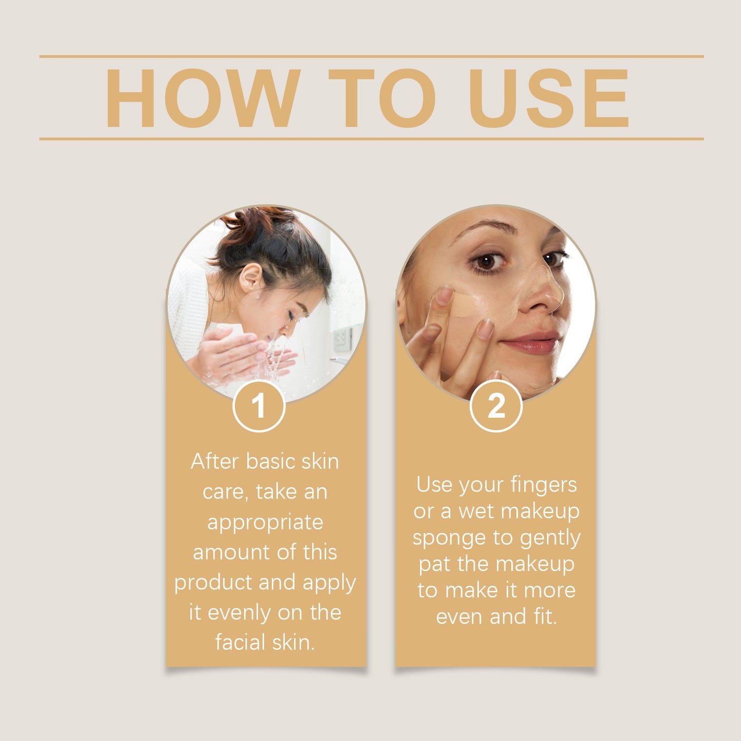 Warm Change Concealer Foundation for a Flawless Finish