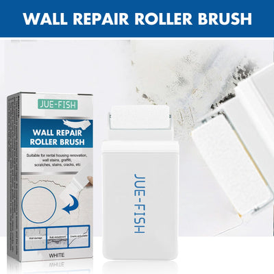 Wall Repair Roller Brush, White Paint Renovation, Moisture And Crack Prevention, Graffiti Cover Repair Wall Paint - Korvel