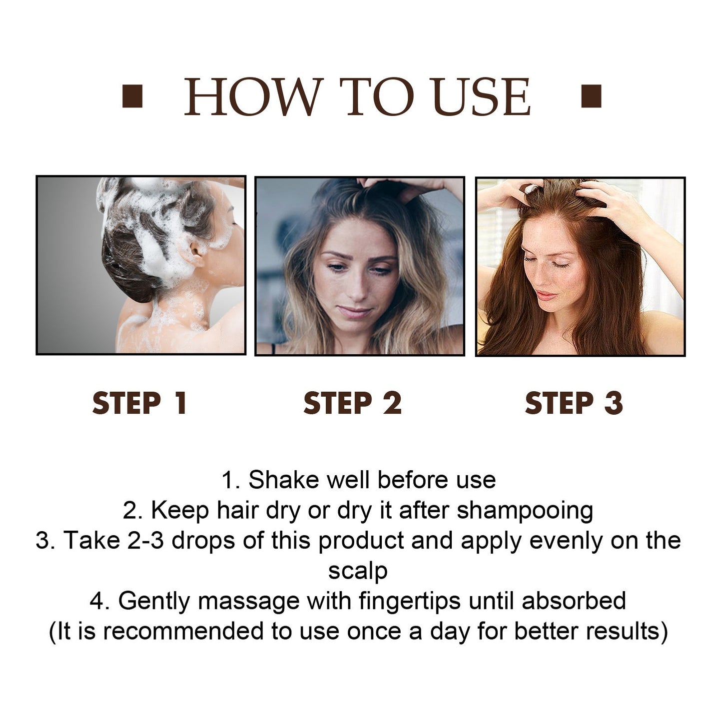 Hair Enrichment Essence, Moisturizes Hair Repair Hair Root Thickening Hairline Strengthening Hair Treatment Essence - Korvel
