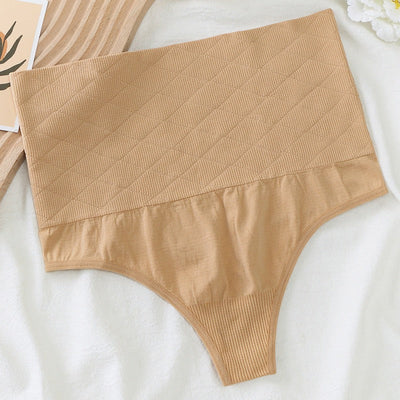 Sexy waist cinching and hip lifting pants, seamless design, exposed buttocks, high waisted pants and thongs - Korvel