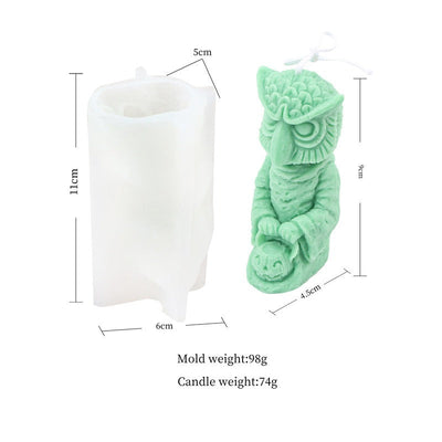 Silicone Zombie Candle Mold for Unique Decor