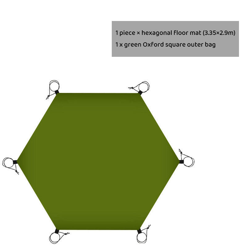 Alfombrilla de Camping Impermeable de Gran Tamaño