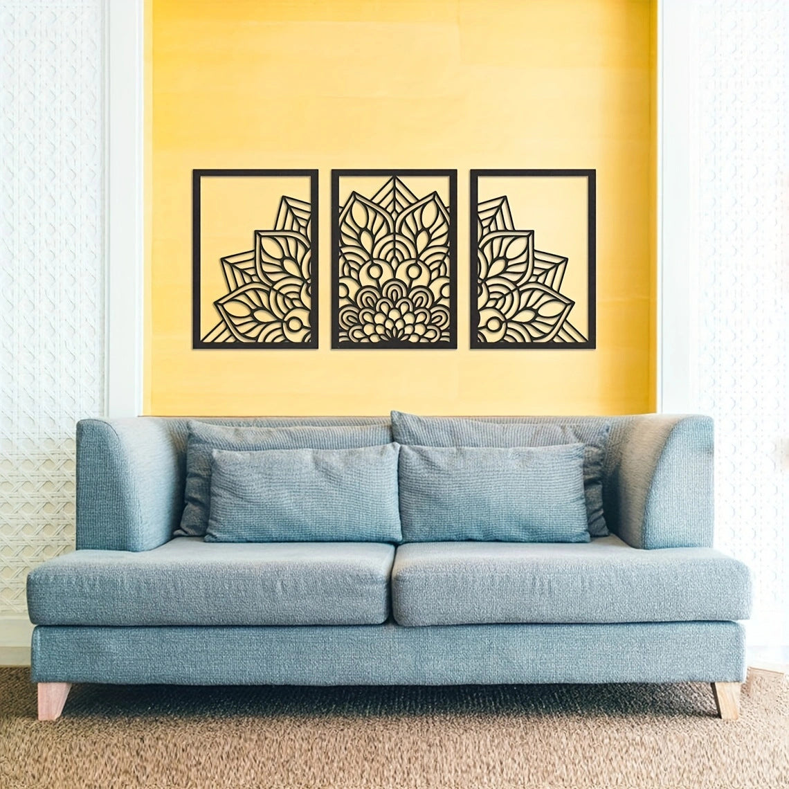 Metal Artistic Flying Geese Silhouette Home Aesthetic Decorative Iron Wall Hanging Wall Art Metal - Korvel