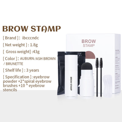 Ibcccndc White Tube Seal Eyebrow Powder Stick New Thrush Artifact Hairline Shadow Eyebrow Cream Set - Korvel