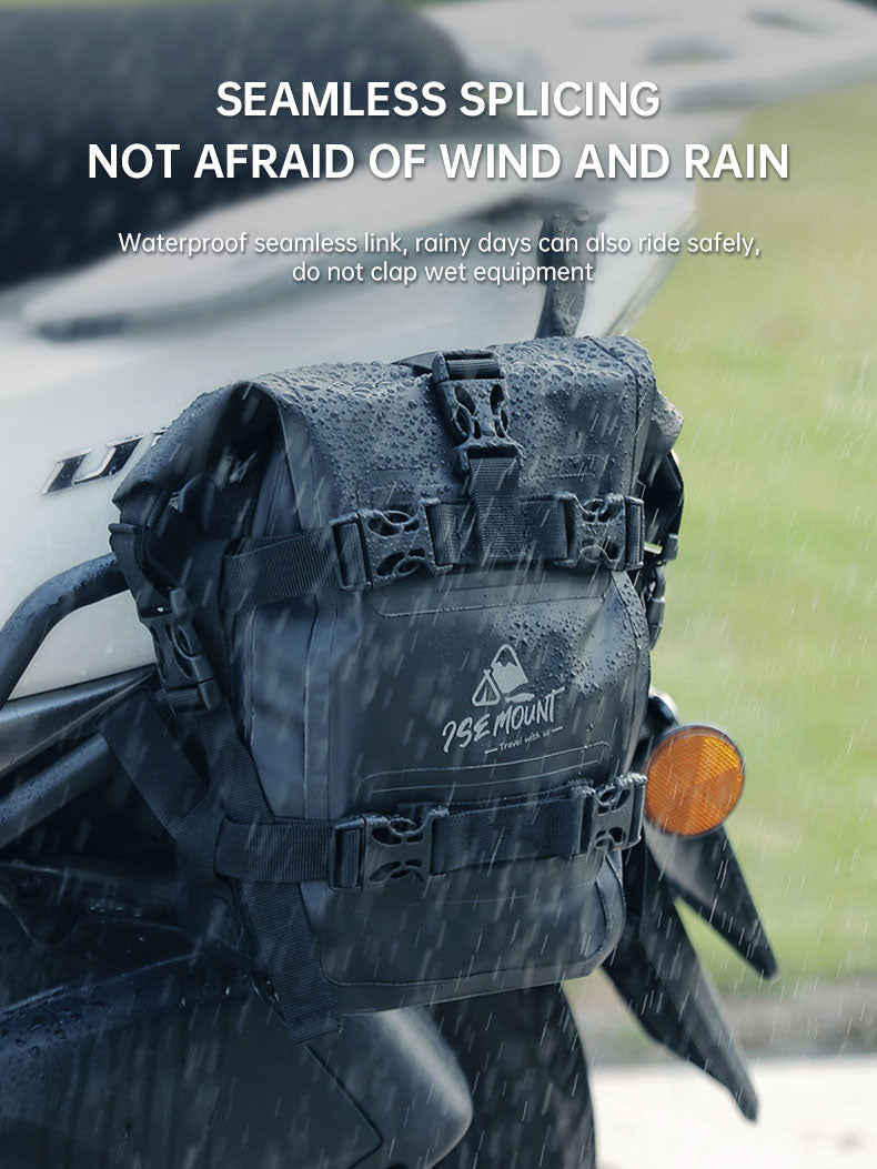 Premium Motorcycle Bumper Bag - Waterproof & Spacious
