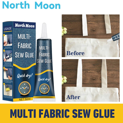 North Moon Fabric Sewing Glue Special Glue For Clothes Printing Pants Insoles Jeans Hole Fabric Glue - Korvel
