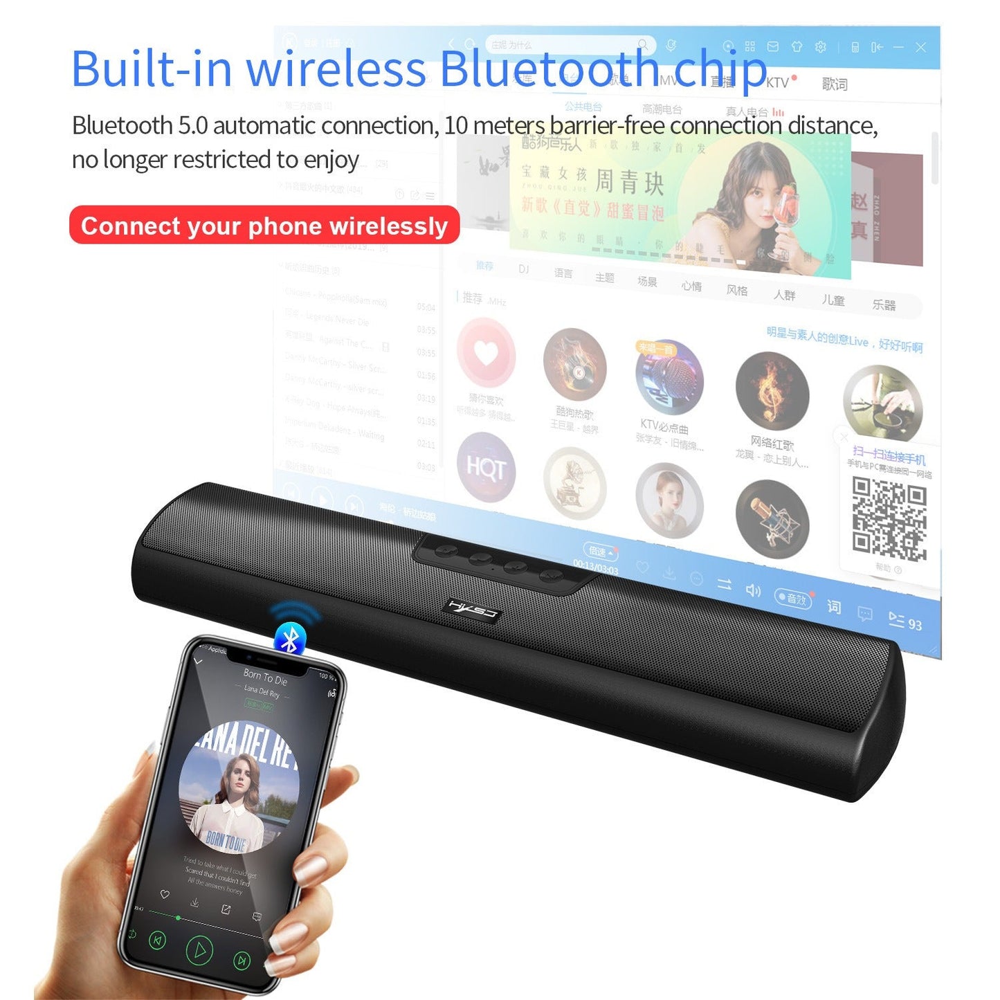 Premium Bluetooth 5.0 Speaker - Extended Edition