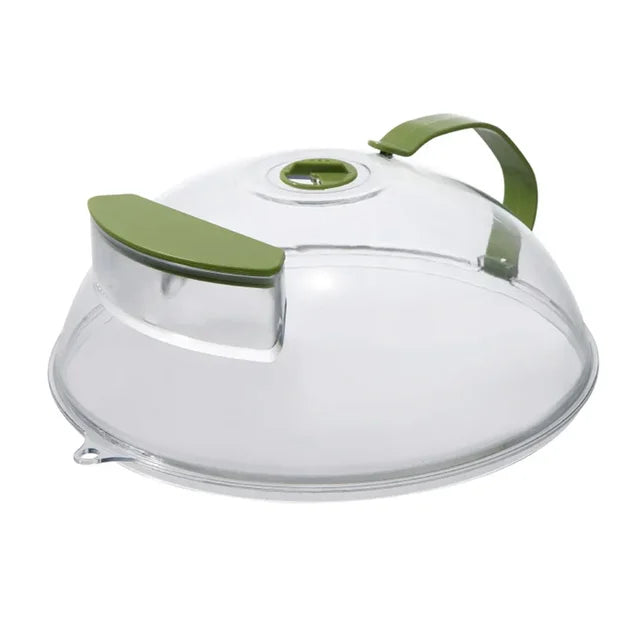 Microwave anti splash cover heat-resistant food heating cover food preservation cover oil proof cover - Korvel