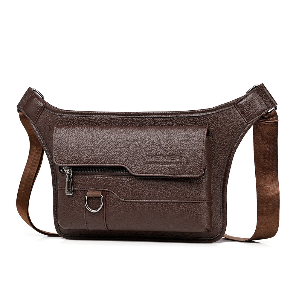 Men's Large Capacity Waterproof Crossbody Bag