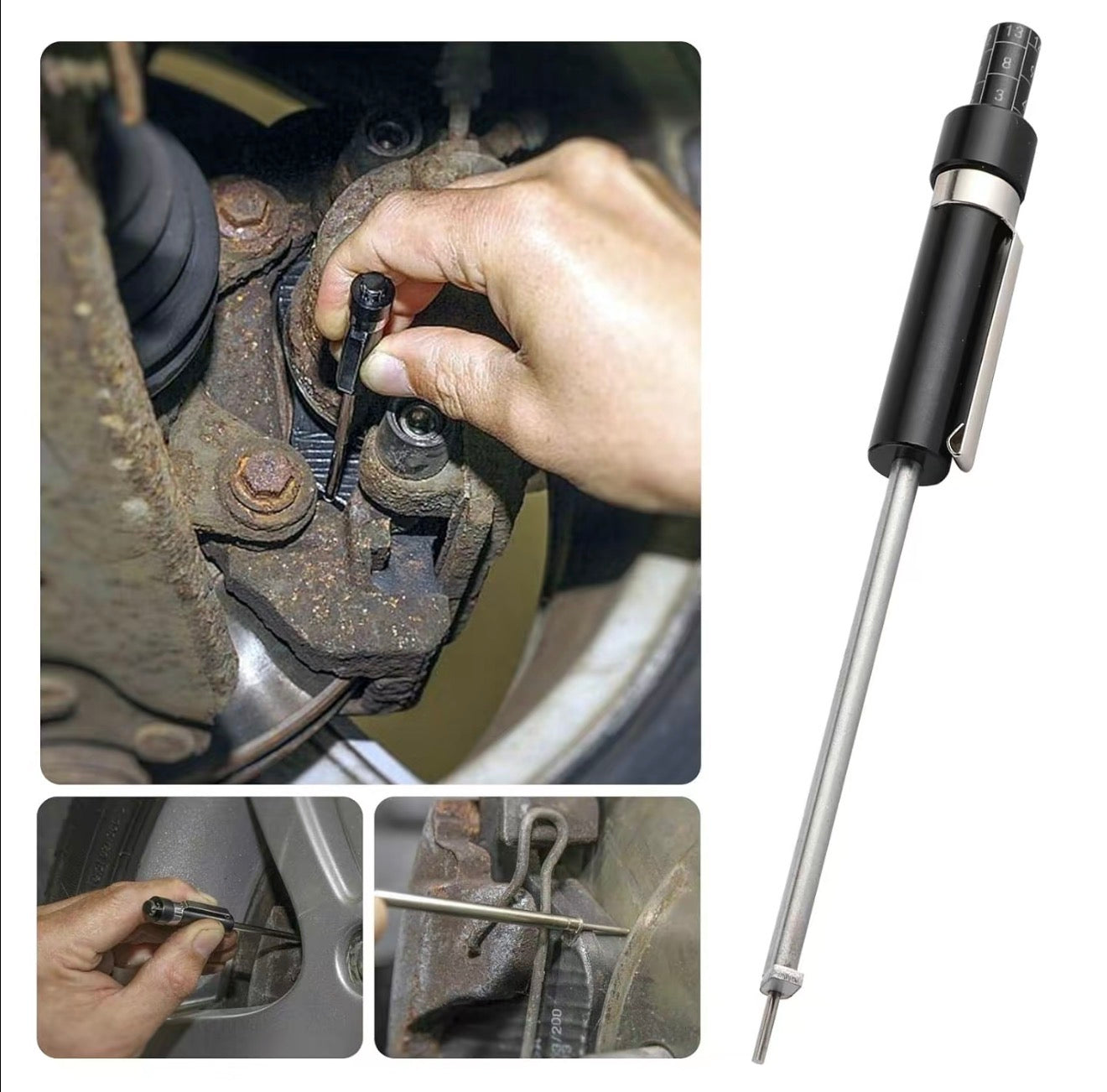 BrakeGuard Thickness Gauge for Accurate Brake Inspections