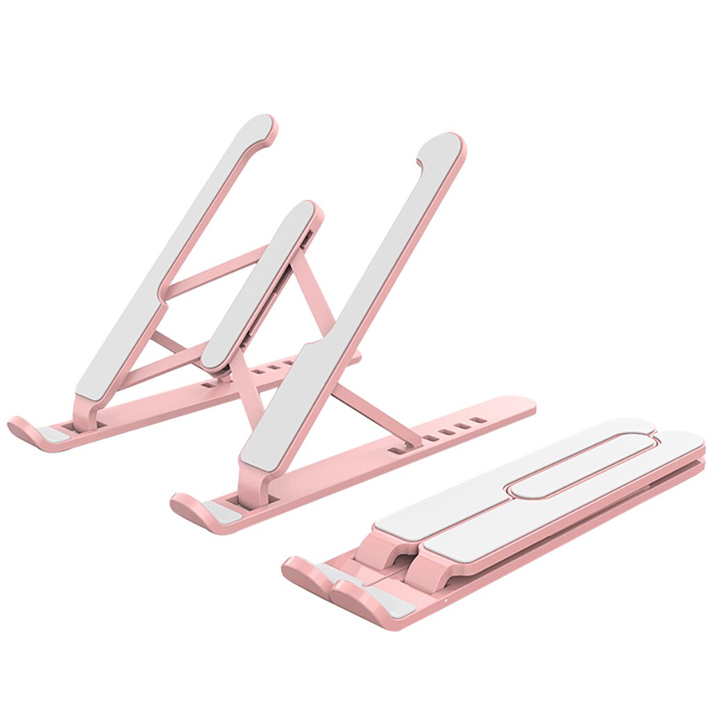 Portable Laptop Stand Foldable Height Adjustable Support Base Computer Cooling Stand Hollow Design Laptop Holder - Korvel