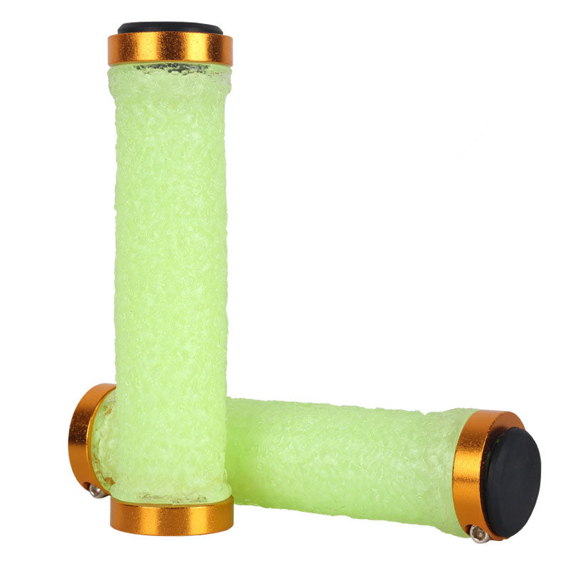 Bicycle Grip Bilateral Locking Grip Mountain Bike Silicone Crystal Grip Bicycle Accessories - Korvel