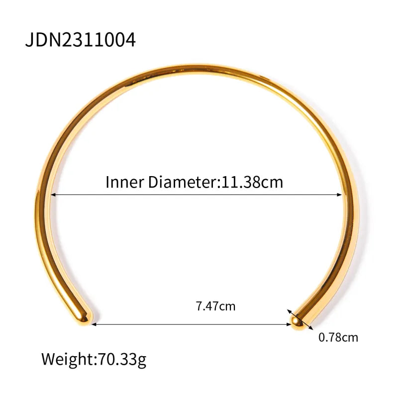 Collar Neck Ring Necklace Brillante